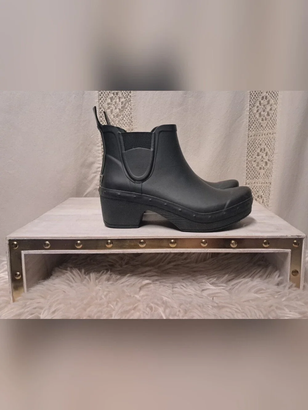 Dansko Rosa Rain Boots Size 7 - Picture 5 of 6